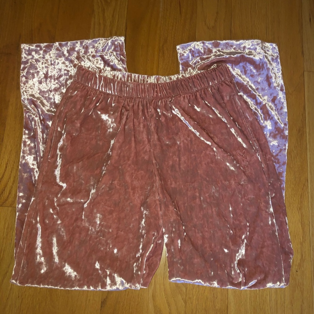 Velvet pants